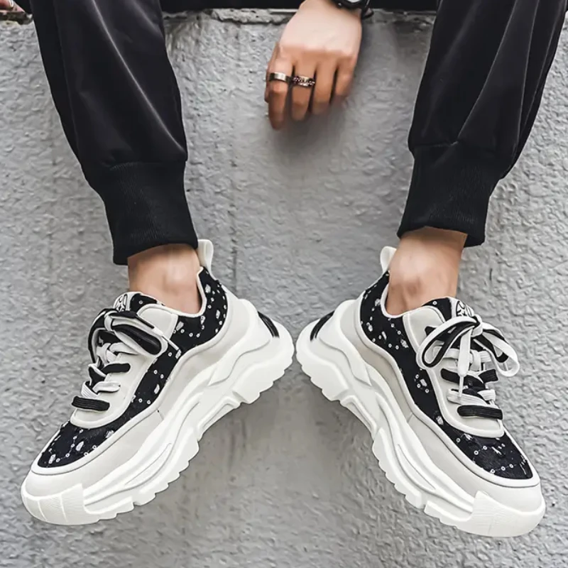 Повседневная Спортивная обувь для мужчин удобные нескользящие кроссовки в