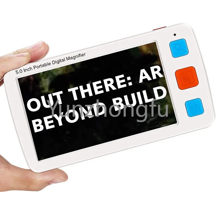 

2,5-дюймовое портативное HD электронное визуальное вспомогательное устройство низкое зрение электронное увеличительное стекло для чтения газет