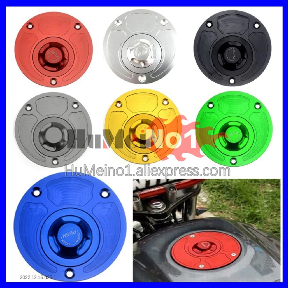 

CNC Keyless Gas Cap Fuel Tank Cover For KAWASAKI NINJA ZX250 ZX-250 ZX 250R 250 R CC ZX250R 08 09 10 11 12 Oil Fuel Filler Caps