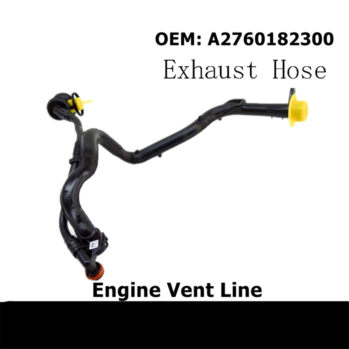 A 2760182300 Выхлопной шланг Шланг прокачки двигателя автомобиля Для Mercedes Benz C W205 Vent Line