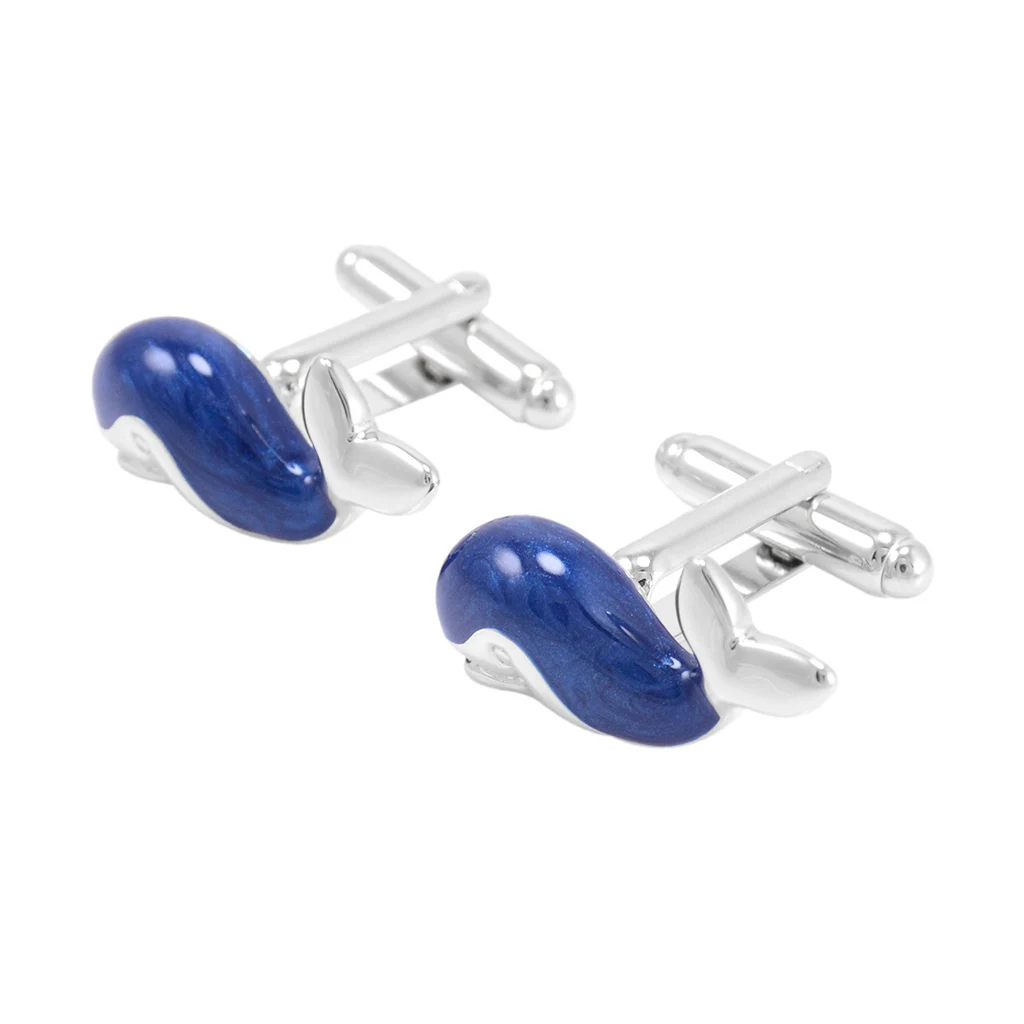 Забавная синяя брикет NVT для мужской французской рубашки высококачественные