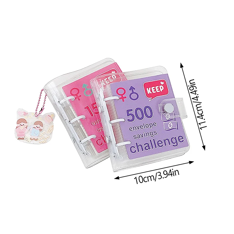 ПВХ $1000 экономия денег вызов связывающая кнопка Закрытие Мини бюджетный