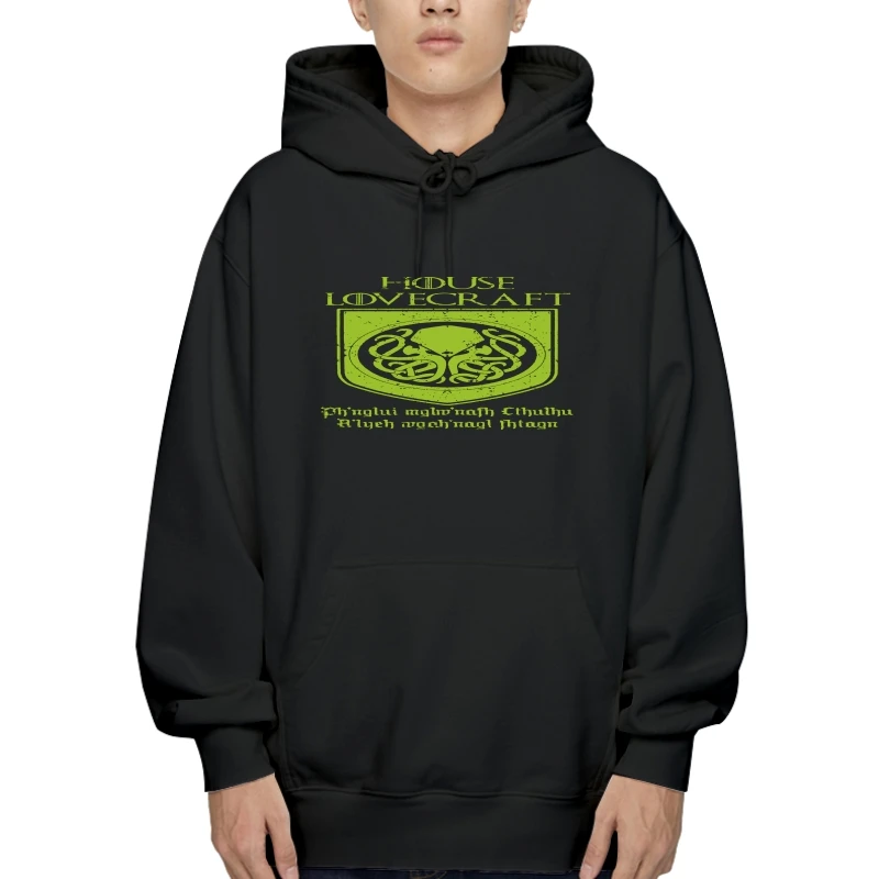 

Бренд House lovecраф ph'ngему Mglw'nafh Cthulhu верхняя одежда мужская теплая верхняя одежда с капюшоном