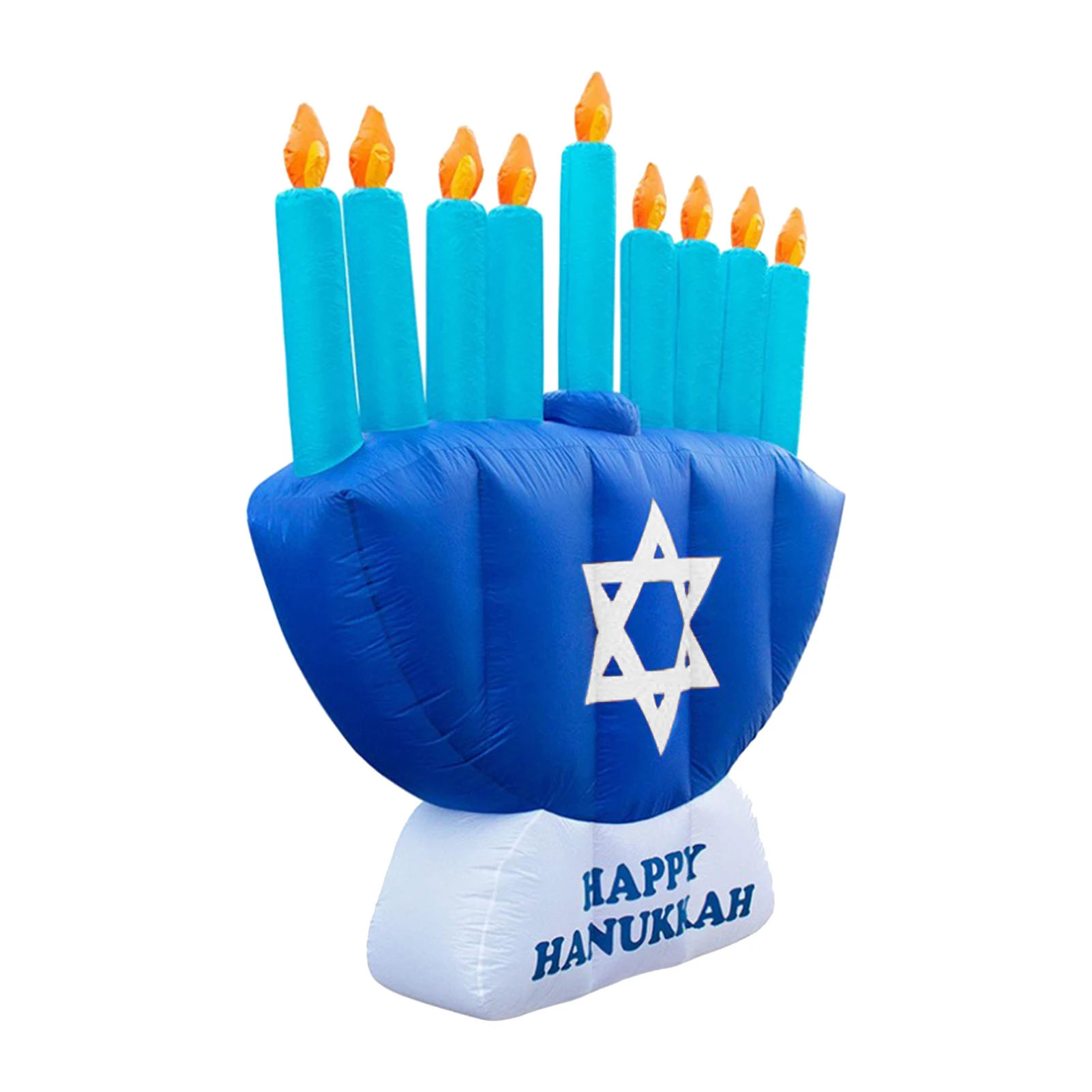 

Наружное украшение hanukka Menorah Hannukah, еврейский Menorah 9 ветвей Chanukah, подсвечник, надувной менник, украшение для газона