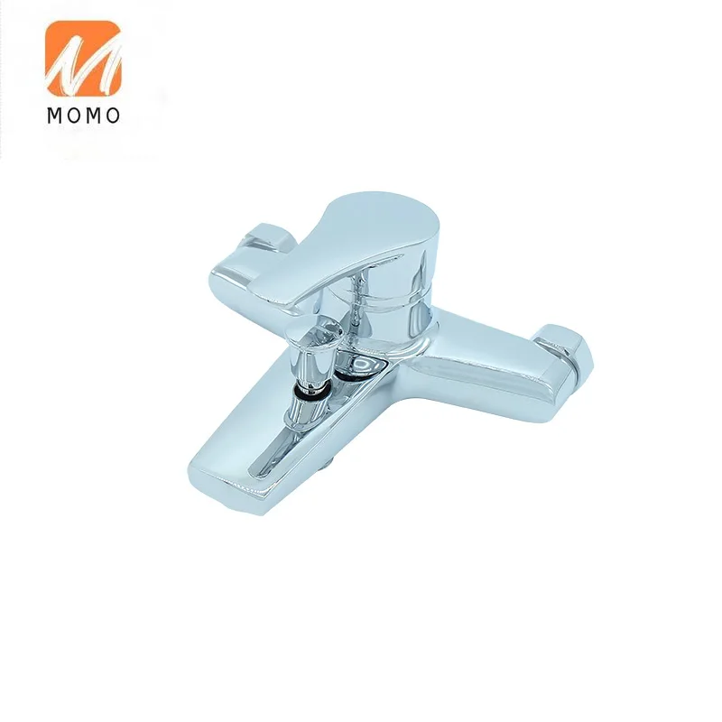 

high-quality shower faucet with slide Bar brass body chrome for bathroom Hot and cold water mixing valve with chrome hand shower