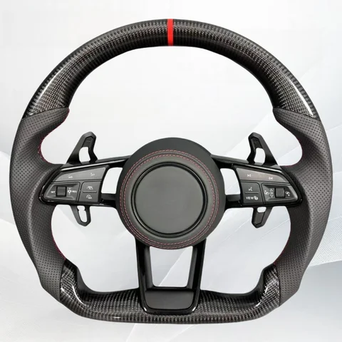 Руль из углеродного волокна для Volkswagen VW Golf MK7 7.5 GTI GTD GTE R 2013-2020 Polo GTI Tiguan Passat DSG Рулевое колесо