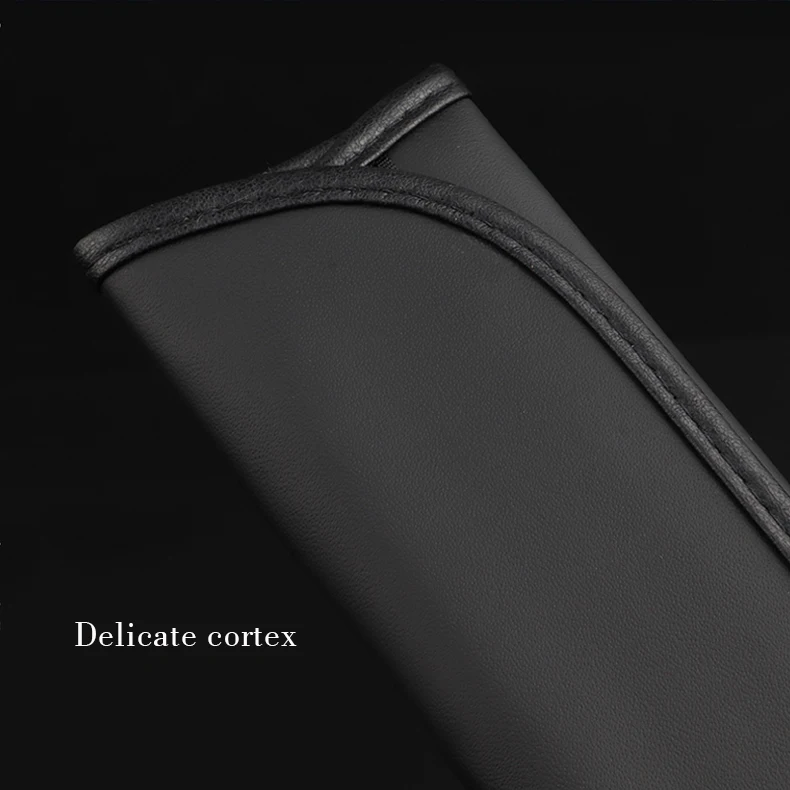 1 шт. автомобильные аксессуары кожаный наплечный чехол для ремня безопасности