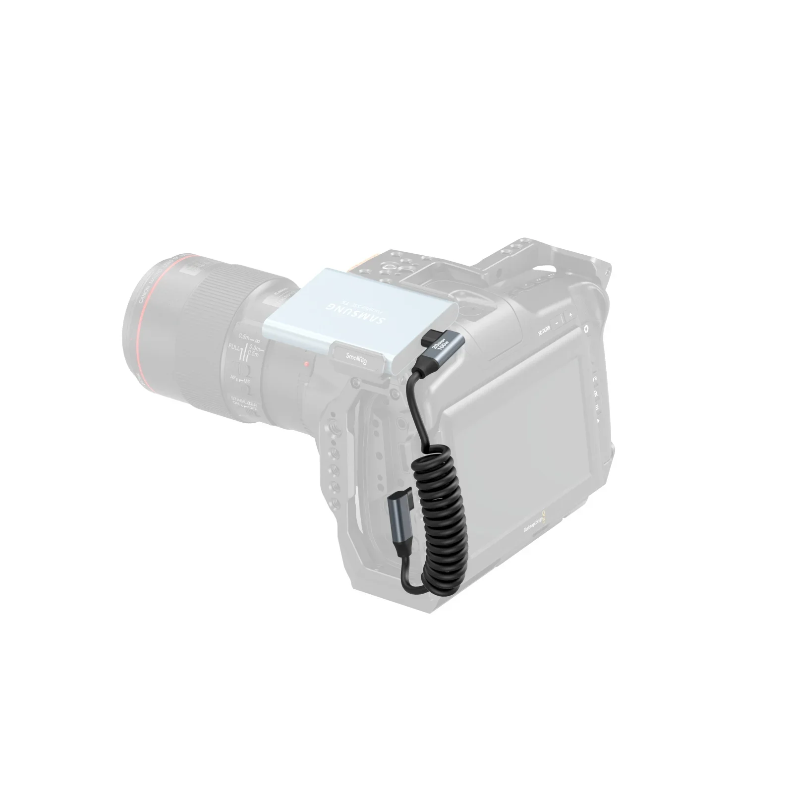 Фото Кабель SmallRig USB-C - USB-C витой, для ноутбуков, смартфонов, камер, прочный, быстрая зарядка 100 Вт, 4793 4792 №5