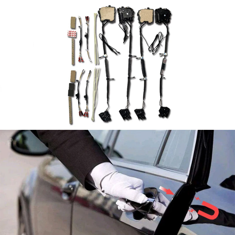 

Car Electric Suction Door Fit for Toyota Fortuner WILDLANDER Integrated Lock Car Modification Intelligent Electric Suction Door