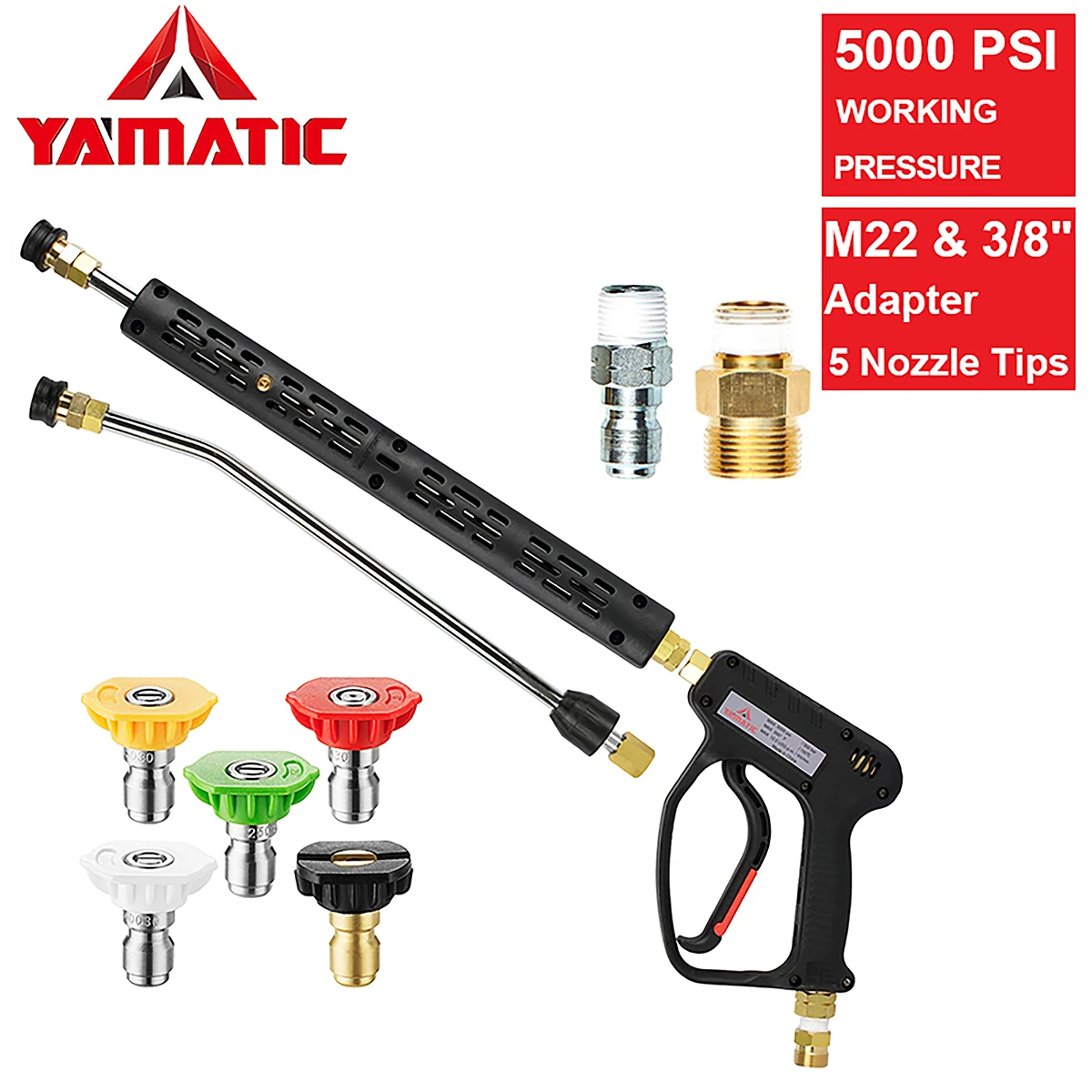 

High Pressure Spray Water For Gun Car Cleaning Wash Tool Kits Washing Garden Watering Hose Nozzle Sprinkler Auto Washer Guns