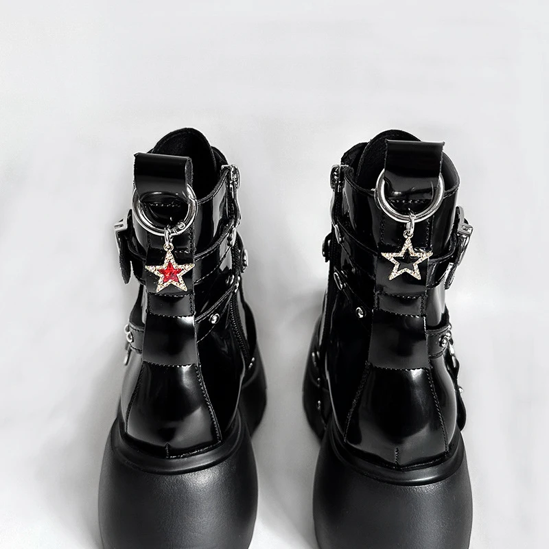 Женская пятиконечная подвеска ботинки-мартинсы звезды украшение для обуви