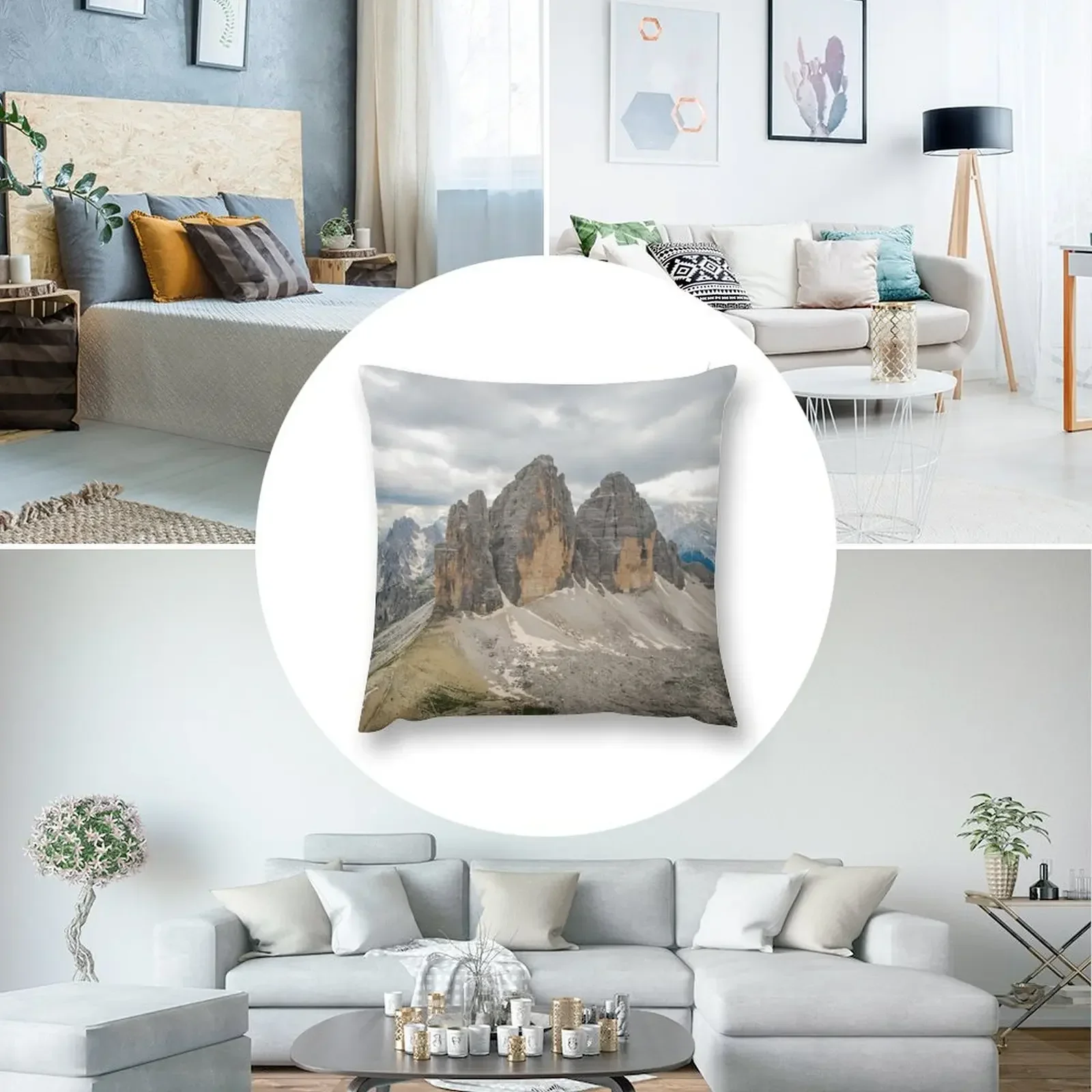 Три Зиннен декоративный чехол для подушки