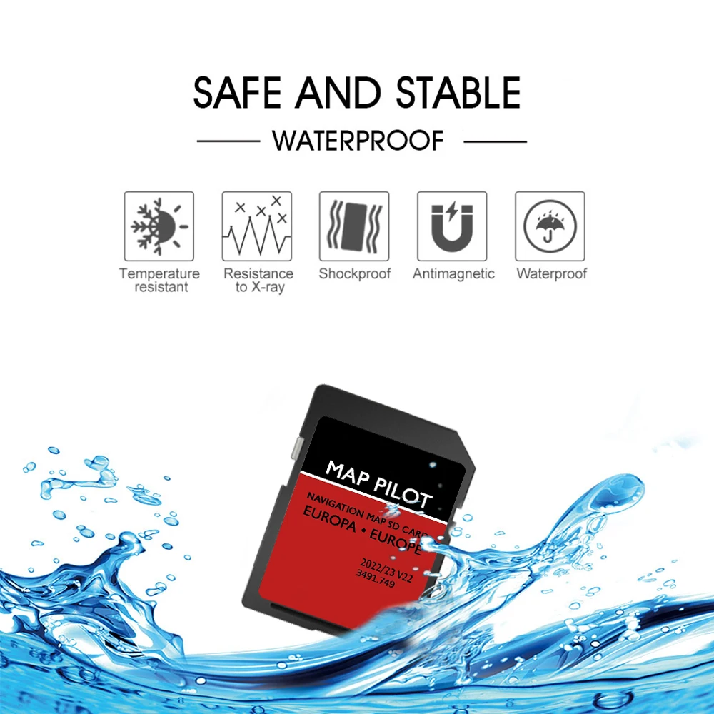 2022/23 для Mercedes Becker MAP PILOT Code 509 A/B/C/E/CLA/CLS/GLA/GLK Автомобиль Европейская карта Обновление