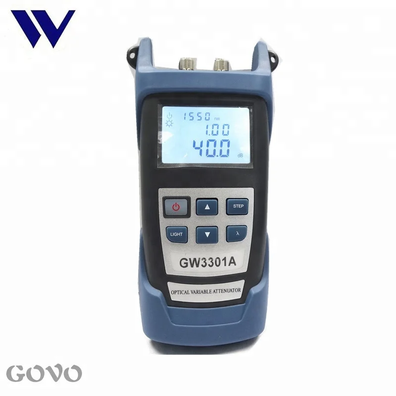 

GOVO Fiber optic equipment GW3301A Fiber Variable Attenuator 0~30dB Fiber Tester