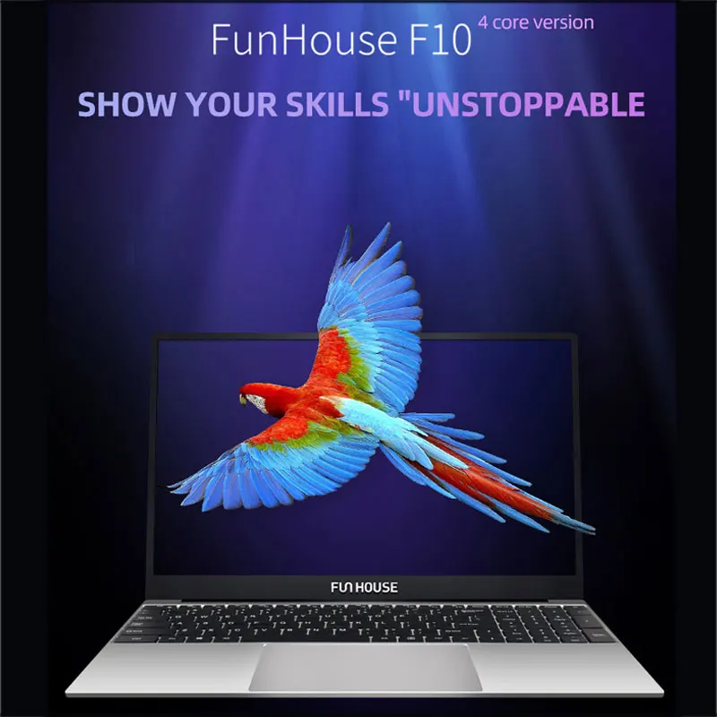 Funhouse недорогой портативный Настольный тонкий ноутбук 15 6 дюйма 120g Ssd Ddr3 Ddr4 ОЗУ 8 16 32