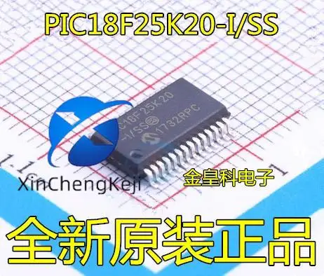 

2pcs original new PIC18F25K20 PIC18F25K20-I/SS SSOP28 microcontroller IC