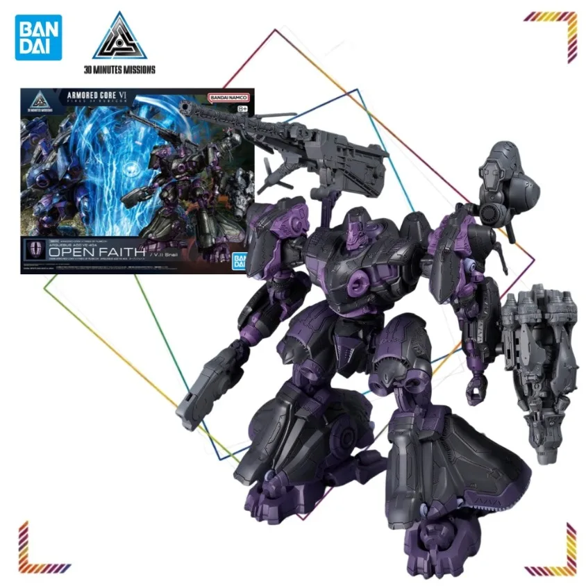 Фото BANDAI SPIRITS 30MM Schneider Steel Haze, фигурки RaD Nightfall, модель Armored Core VI Fires of Rubicon, набор для сборки №3
