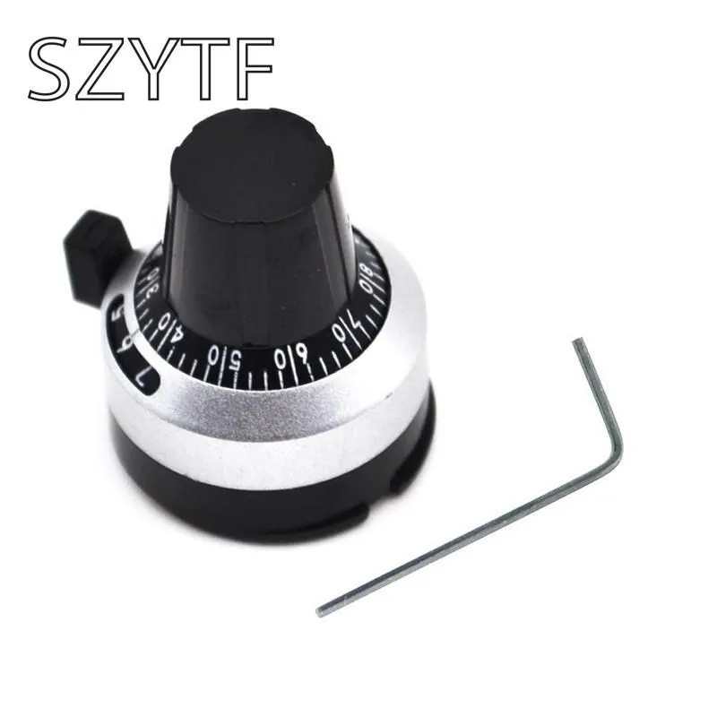 

3590S potentiometer knob scale knob with locking 3590 WXD3-13 Knob hat Kit hat