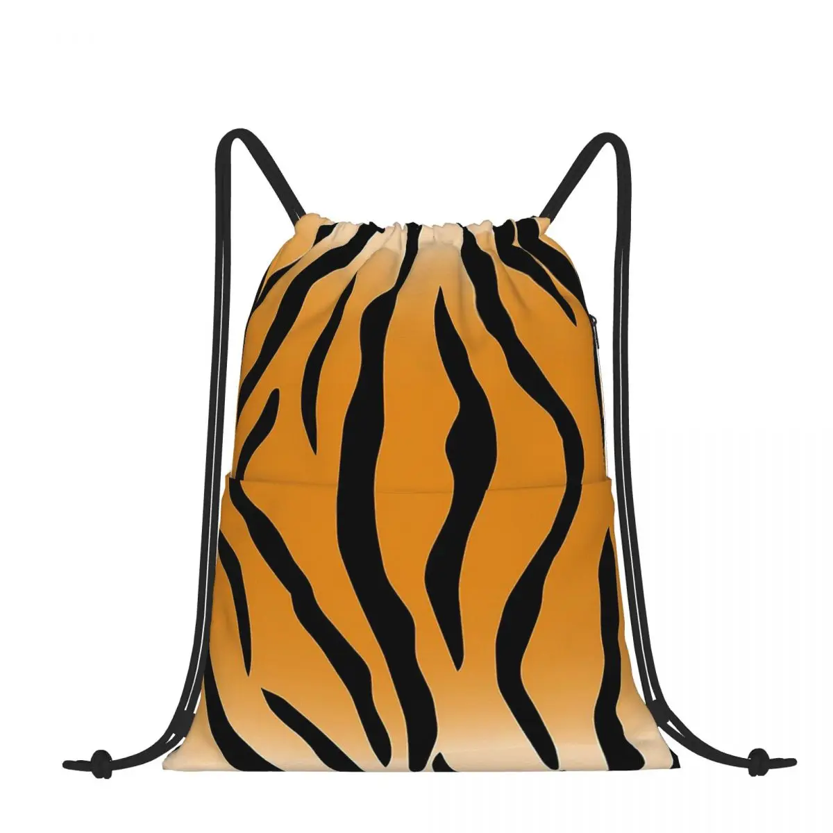 

Tiger Stripes Bundle Pocket 2022 Large Capacity Waterproof Housekeeping Drawstring Backpacks Sports Bags for Teenager