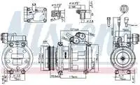 

89329 air conditioner compressor DAILY III IV V 02 F1A F1A F1C