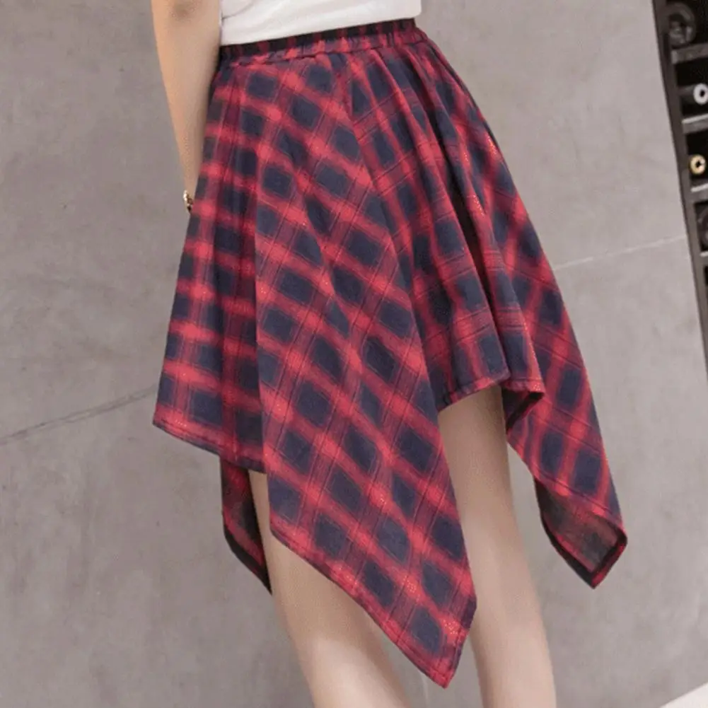 

Skirt One Size Women Skirt Trendy Comfortable Charming Elastic Waist Fashion Skirt