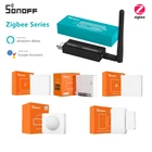 Sonoff функциональный Zigbee 3,0 ZBMINIбеспроводной переключательТемпературная Влажностьключ Плюсдатчик движения двери с Alexa Google Home