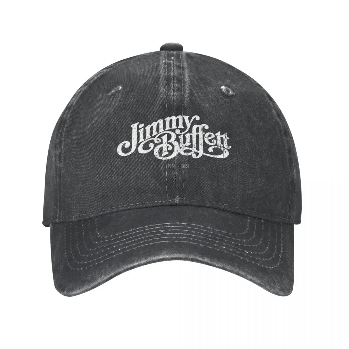 

Musician Jimmy Buffett Baseball Cap Fashion Distressed Denim Washed Sun Cap for Men Women Outdoor Activities Caps Hat