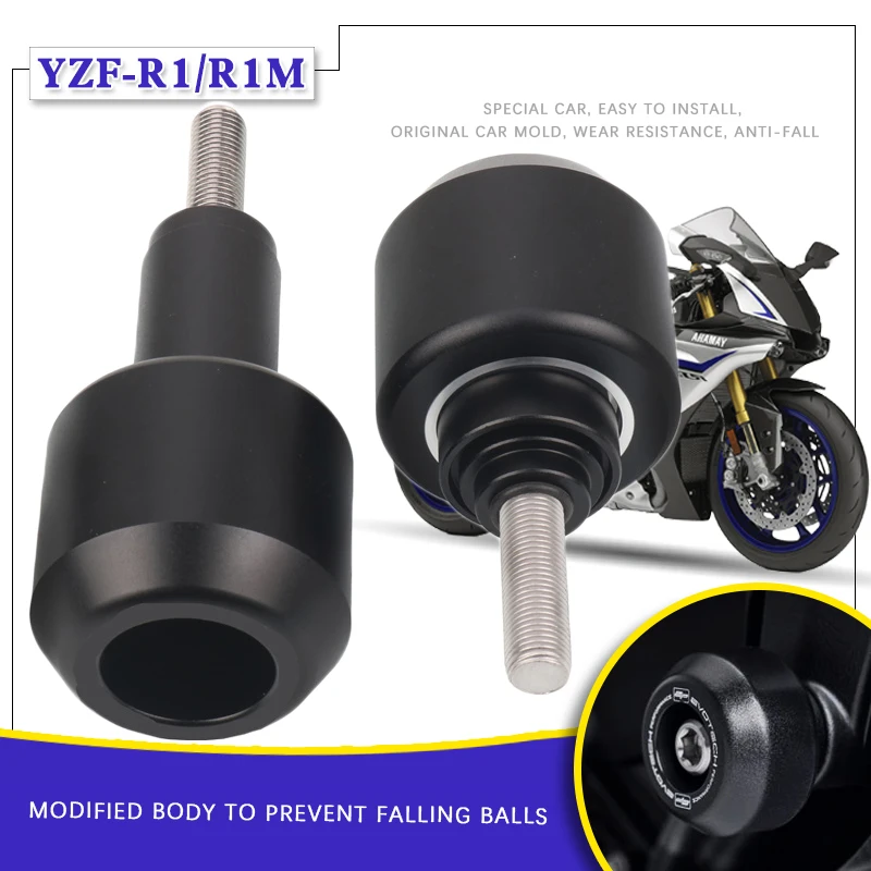 

Motorcycle CNC Falling Protection Frame Slider Fairing Guard Crash Pad Protector For YAMAHA YZF-R1 YZF R1 R1M YZFR1 YZFR1M 15-22