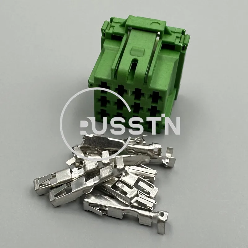 1 комплект, 12-контактный автомобильный CD-плеер, жгут проводов, разъем переменного тока в сборе, автомобильный разъем 1- 967627   8- 968972 -1 1- 967627 -1