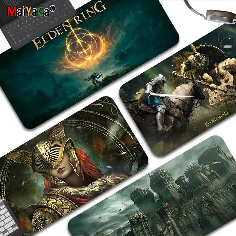 

Большой Настольный коврик Elden Ring INS Tide, милые игровые аксессуары, коврик для письма для студентов, аксессуары для офисного стола