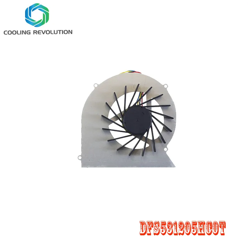DFS531205HC0T FAJ6 вентилятор для процессора ноутбука ASUS N43 N43S N43J Вентилятор охлаждения процессора