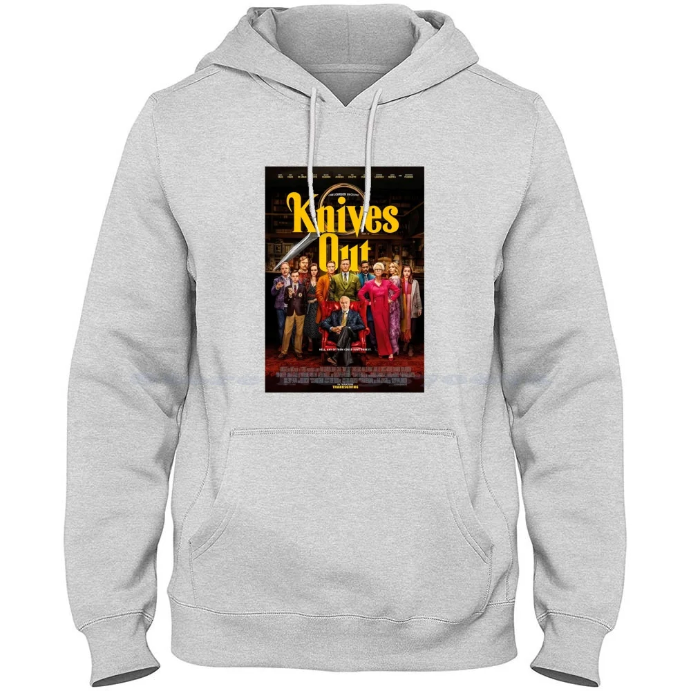 Knives Out 100% Cotton Hoodie T Shirt Chris Evans Rian Johnson Daniel Craig Ana De Armas Jamie Lee Curtis Film