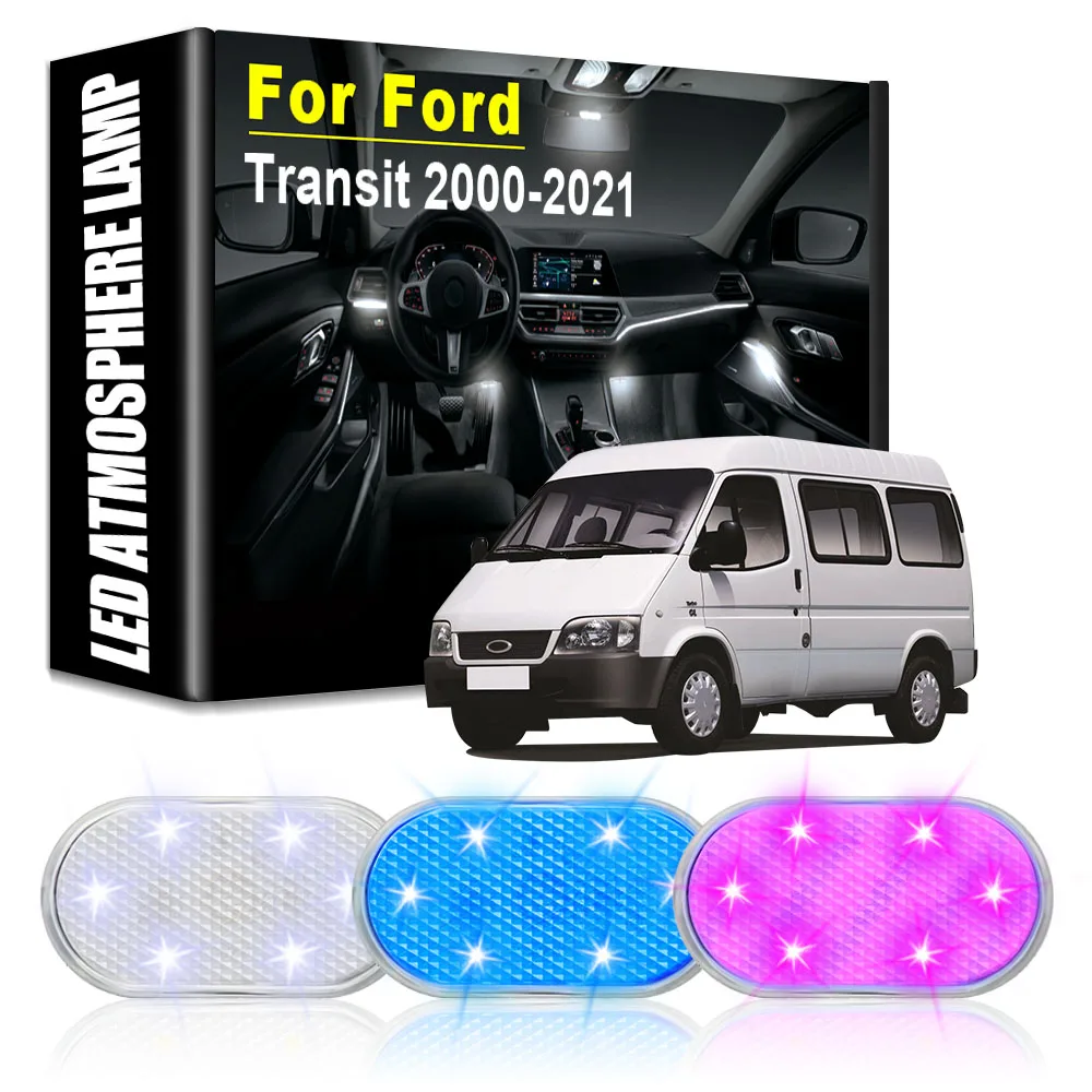 

Car LED Atmosphere Lights Car Rechargeable Touch Lamps Auto Goods Car Accessories Auto Tools Gadgets for Ford Transit 2000-2021