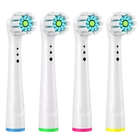 2 pcs comfortable sonic toothbrush heads for rooman electric toothbrushes