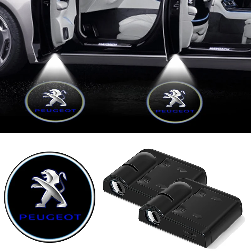 

Car Door Welcome Light Laser Projector For Peugeot 206 307 207 407 308 406 107 108 208 408 508 607 807 405 2008 3008 4008 5008
