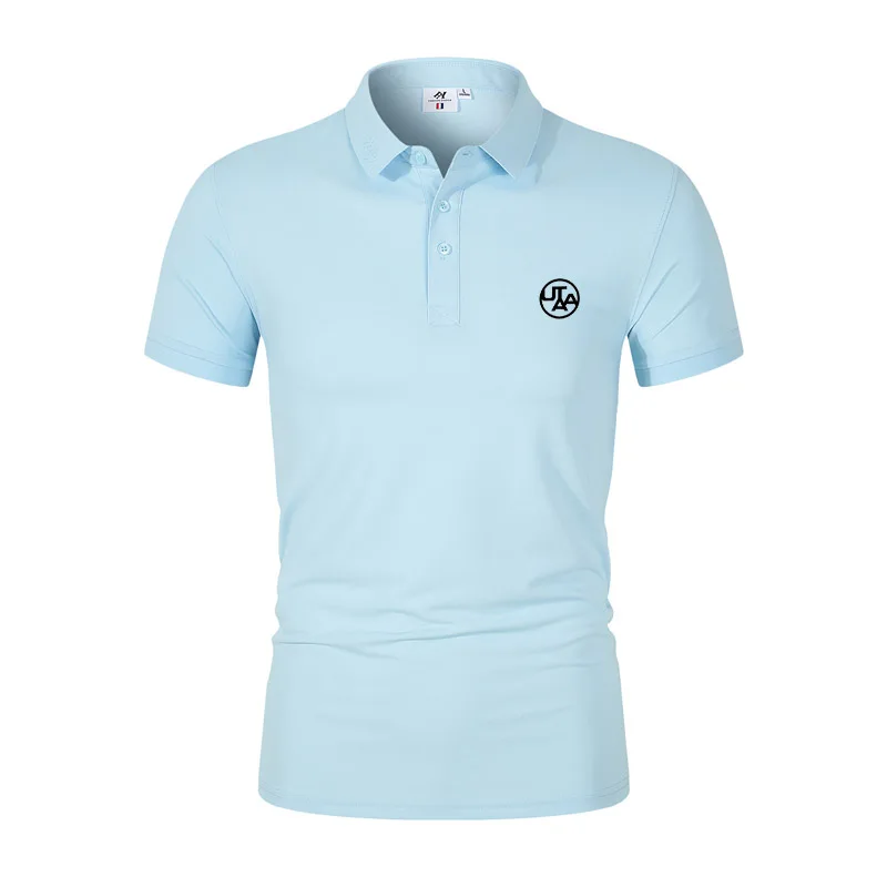 Embroidery Logo G4 Men Shirt Summer Fashion Man T-Shirt Polo Shirt Outdoor Sports Golf Clothing Business Leisure Men Tees Tops