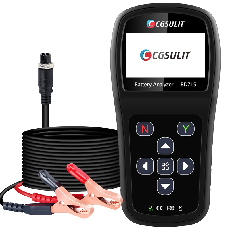 

Best Selling Auto BD715 Battery Voltage Measurer Uni T Electronic Load Alternator 12V Car Digital System Battery Tester