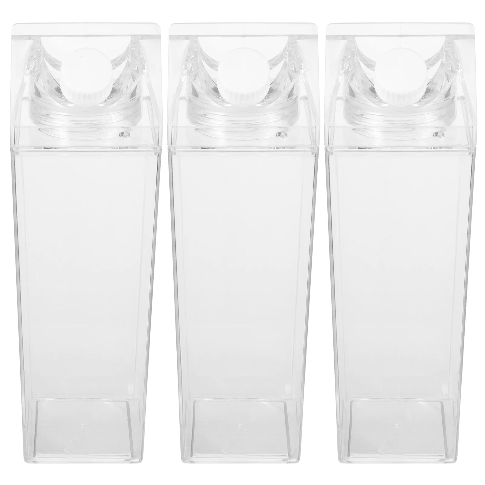 

3 шт., прозрачные контейнеры для молока