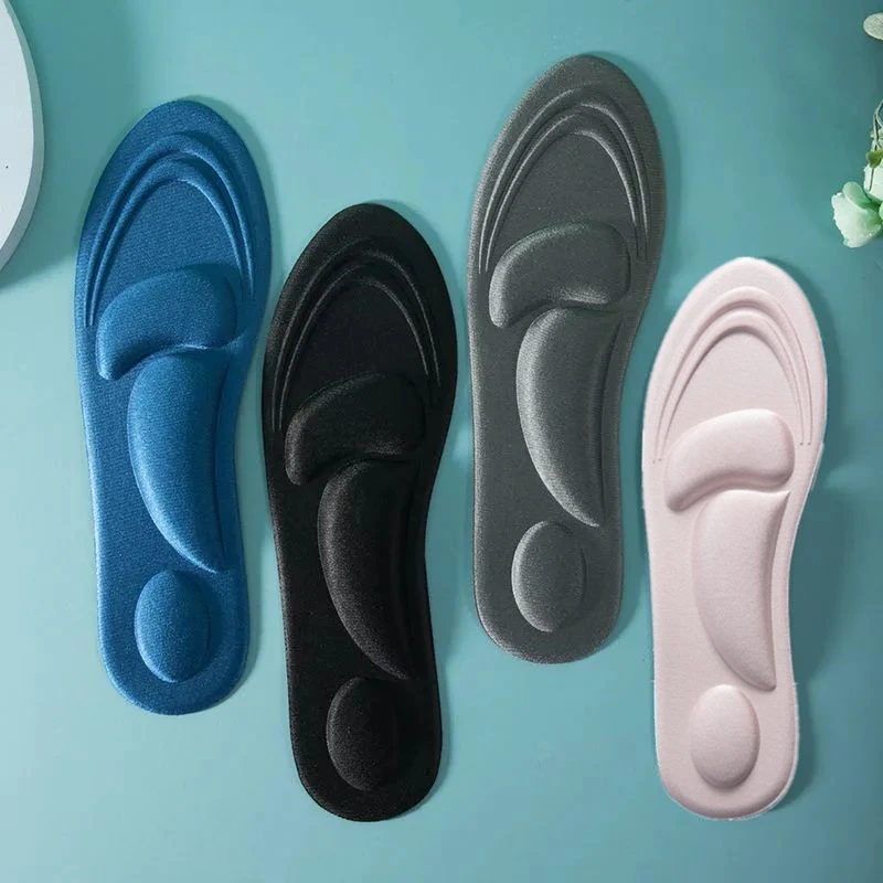 

4D Memory Foam Insoles for Shoes Arch Support High Heel Pad Pain Pad Pain Relief Feet Care Insert Cushion Plantar Fasciitis Sole