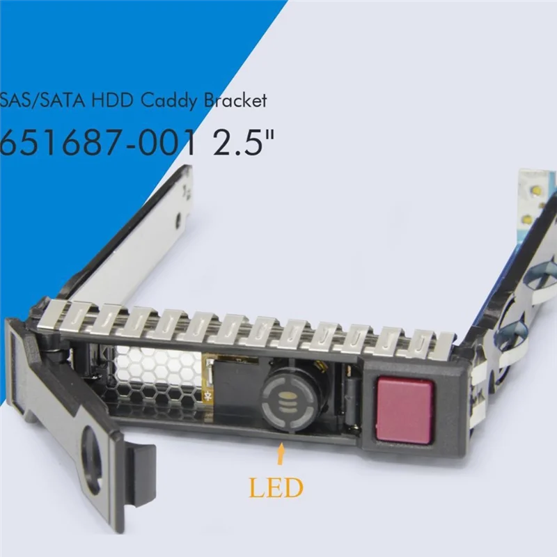 2 5-дюймовый лоток для жесткого диска SFF SAS SATA 651687 -001 HP G8 Gen8/G9 DL380P 651699 DL360P ML350E ML310E