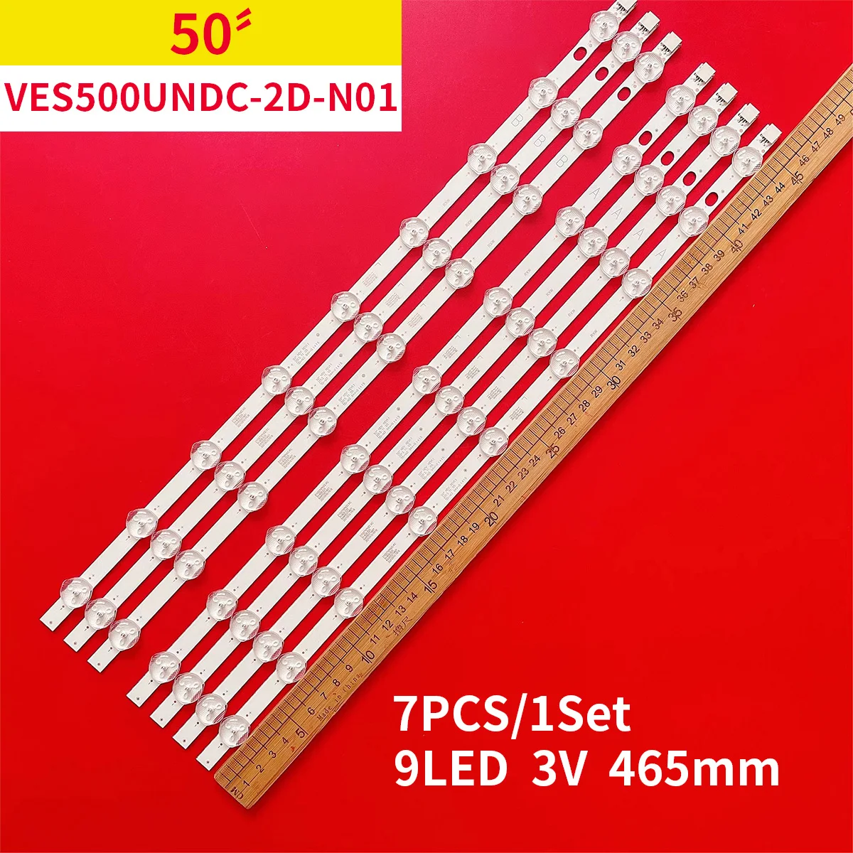 Фонарь для подсветки Pana sonic светодиодный Hitachi 50HYT62U TE50275S20F1T10D TX-50A300E VES500UNDA 50 NDV