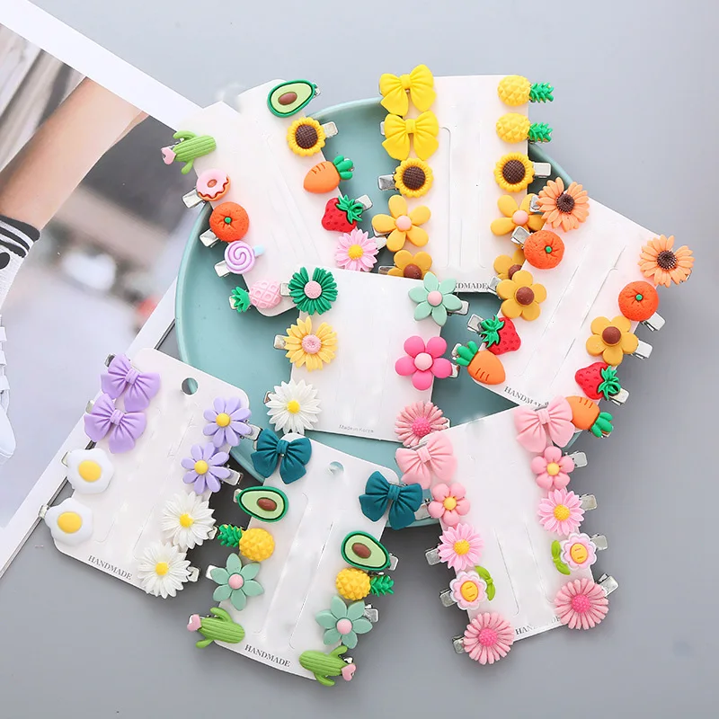 

20 шт./партия, детские заколки для волос с бантом