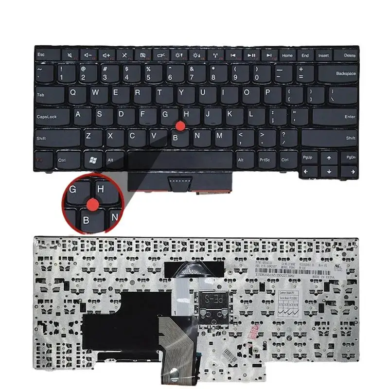 FORНовая сменная клавиатура для ноутбука совместимая с Lenovo Thinkpad E430 E430C E330 E430S E435 S430