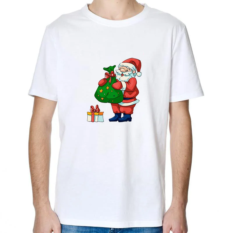 

Christmas Day Yes Virginia There Is A Santa Claus Christmas Ornament Harajuku cute oversize t shirt graphic t shirt for men