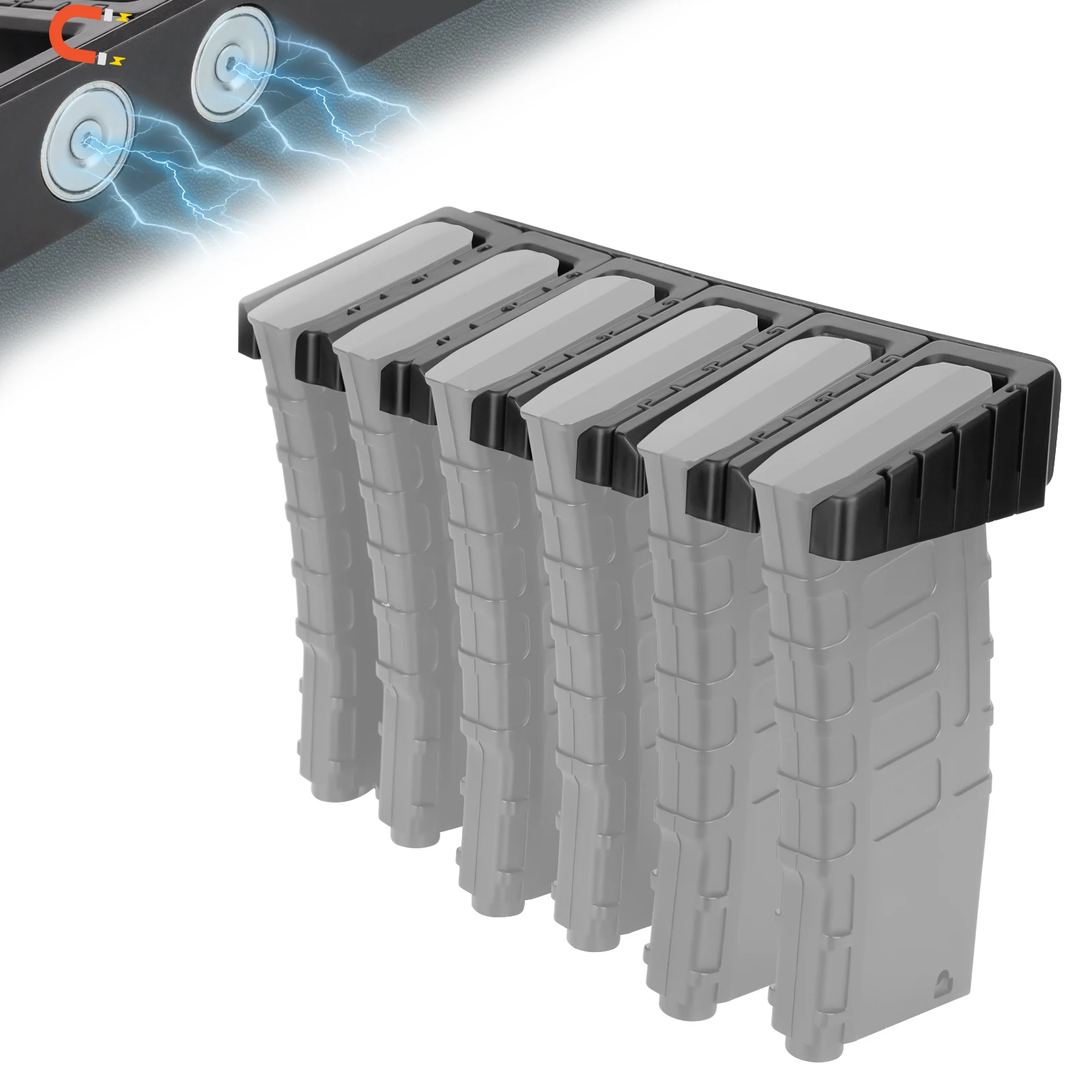 Adoreal Магнитный ABS 6 стандартная AR стойка настенное крепление Mag держатель для 5 56. 223