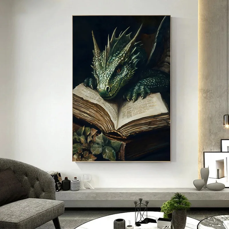 Печать на холсте &quotМистический Дракон&quot