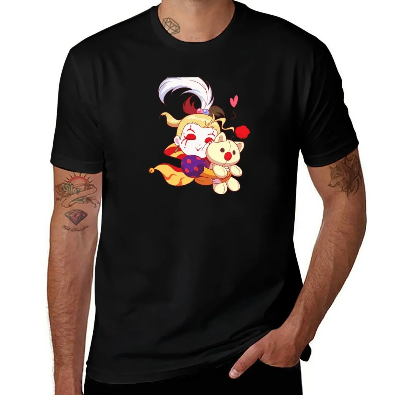 Футболка Chibi Kefka баскетбольные футболки с рисунком винтажные забавные костюмы