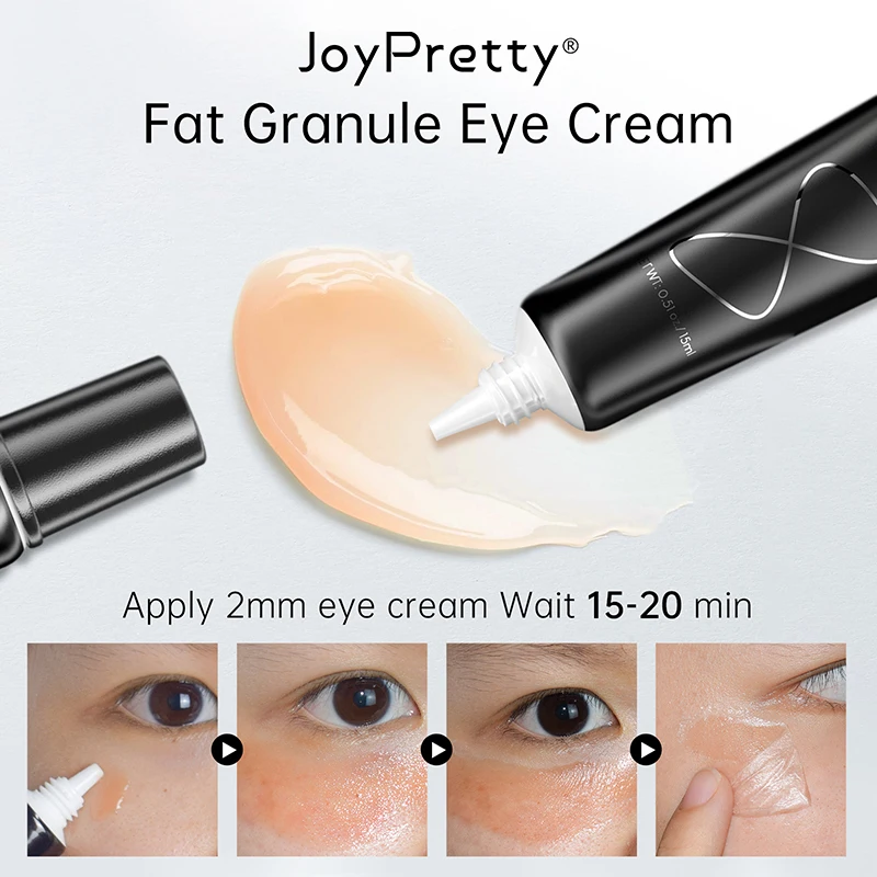 

Fat Granules Eye Cream Anti Dark Circle Eye Bags Remove Serum Vitamin E Wrinkle Lifting Cream Patches Face Skin Care Products