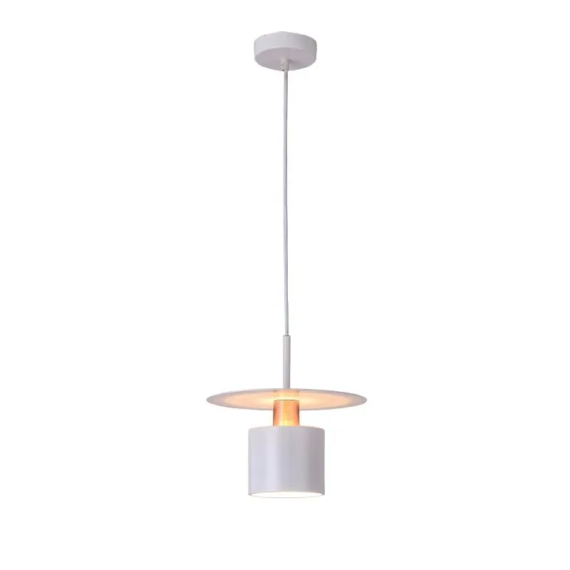 

Northern Europe Modern Pendant Lights Parlor Study Other Bedrooms Hanging Lamps Painted Metal Lampshade INS Popular LED Lighting