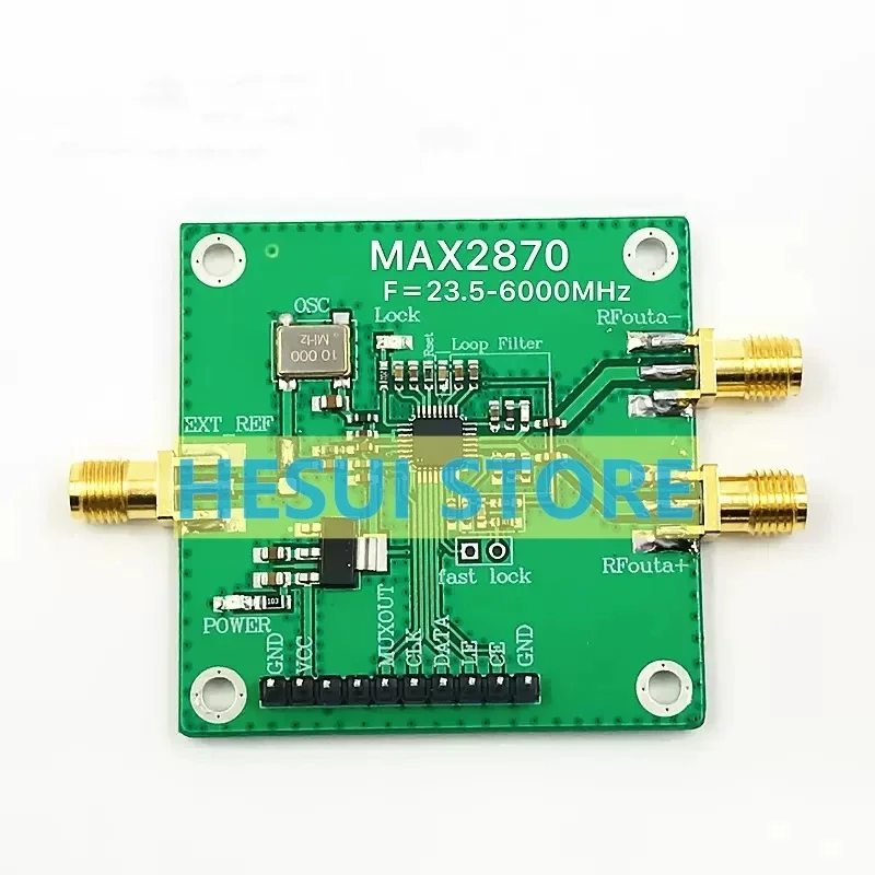 Модуль MAX2870 23 5 МГц - 6 ГГц 2350 6000 PLL RF источник источника радиочастотного сигнала